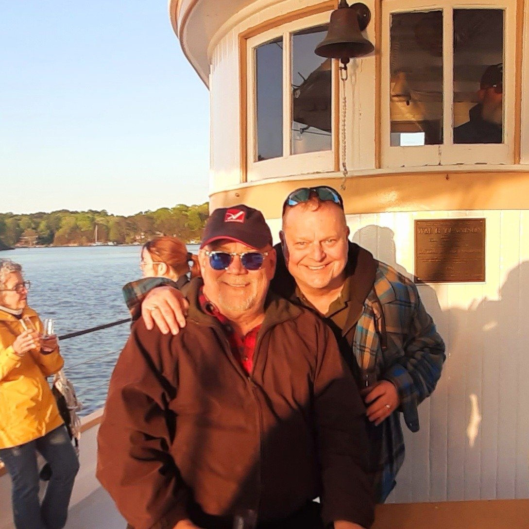 We had an awesome (and a little chilly) cruise on Calvert Marine Museum's Tennison, last week to kick-off the VIP Program's 4th season. Cheers to another amazing year!