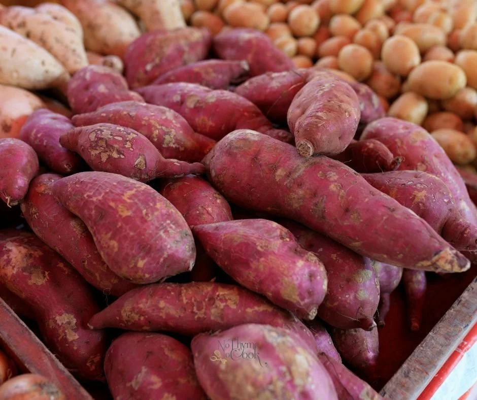 One Ingredient, Two Ways: Thanksgiving Edition 
🍠 Sweet Potatoes
Savory &rarr; Roasted with herbs, garlic, and olive oil.
Sweet &rarr; Maple-glazed, cinnamon-spiced, or topped with toasted marshmallows.

Whether you love them earthy or indulgent, sw