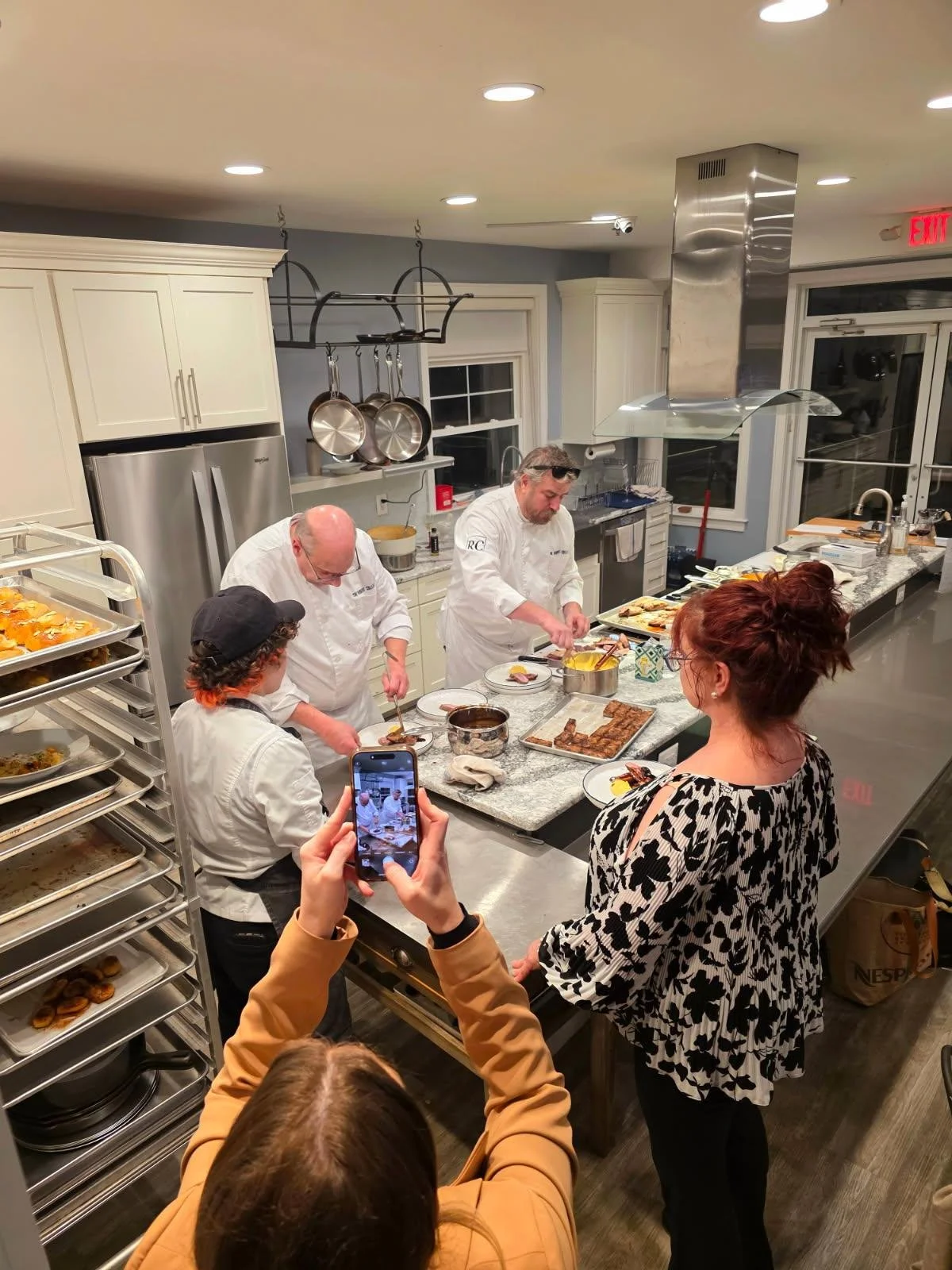 We were delighted to welcome Guest Chef Robert Wiedmaier back into the No Thyme To Cook kitchen. The evening delivered on every expectation&mdash;one that guests will be talking about long after the final course!