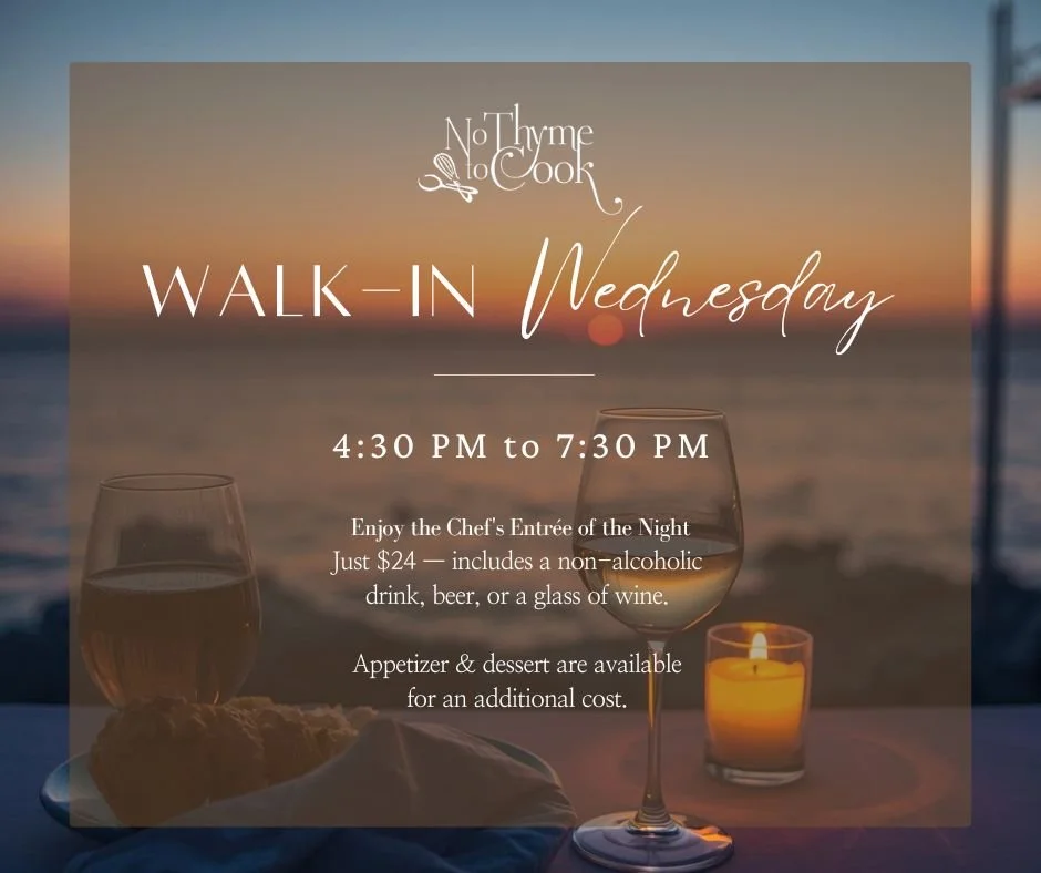 Next Walk-In Wednesday, February 18th!