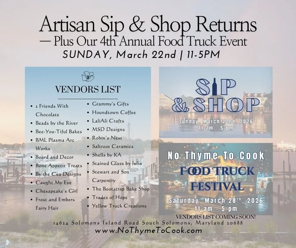 Spring is 41 days away 🌸
Read about our monthly Artisan Sip &amp; Shops, where our serene waterfront location comes alive with local creativity and community &rarr; https://www.simpletix.com/e/march-sip-shop-tickets-253405

🌊

&hellip;&amp; up next
