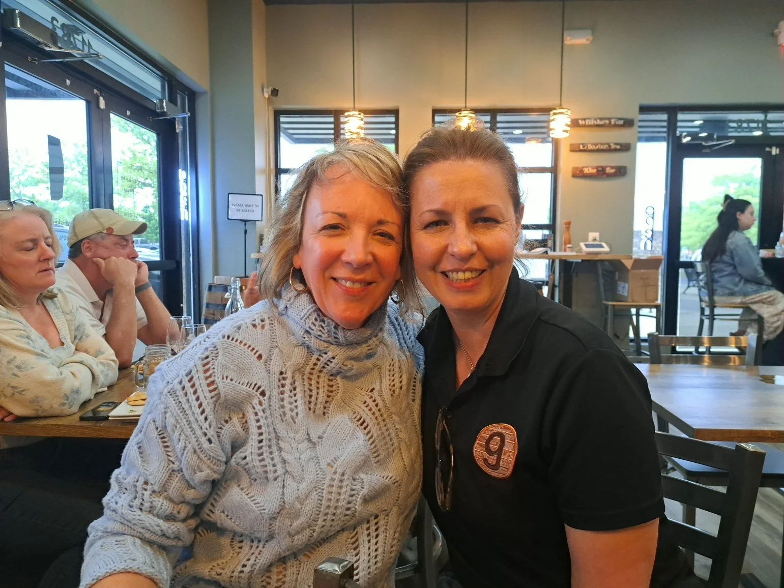 Such a fun girls night dinner and book signing at Barrel 9 with my good friend Carolyn Hart. Thank you so much for having me and to everyone who came out.