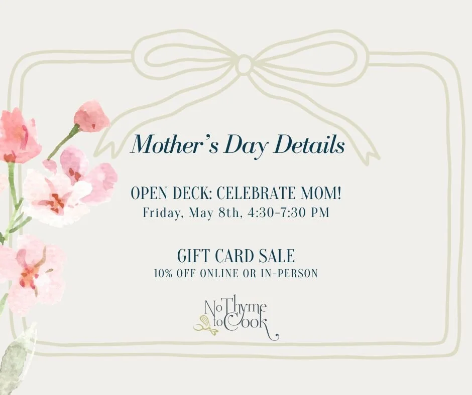 🌸🍷Give Mom something she&rsquo;ll truly love, an experience to remember ✨🍽

Happy Hour Details: 🔗  https://www.simpletix.com/e/open-deck-celebrate-mom-tickets-270174 

Gift Card Sale. No codes needed. Your discount is automatically applied at che