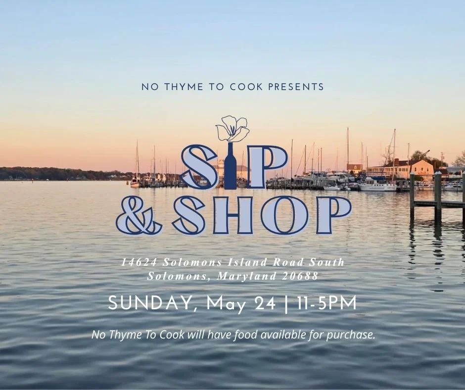 🍷⛅☀Whether you&rsquo;re grabbing a quick bite between vendors or settling in on the deck with friends, here&rsquo;s what will be on the menu for the day:

APPETIZER ....... $8

Five Wings

Old Bay Honey

Honey BBQ

Buffalo Sauce

Served with celery 