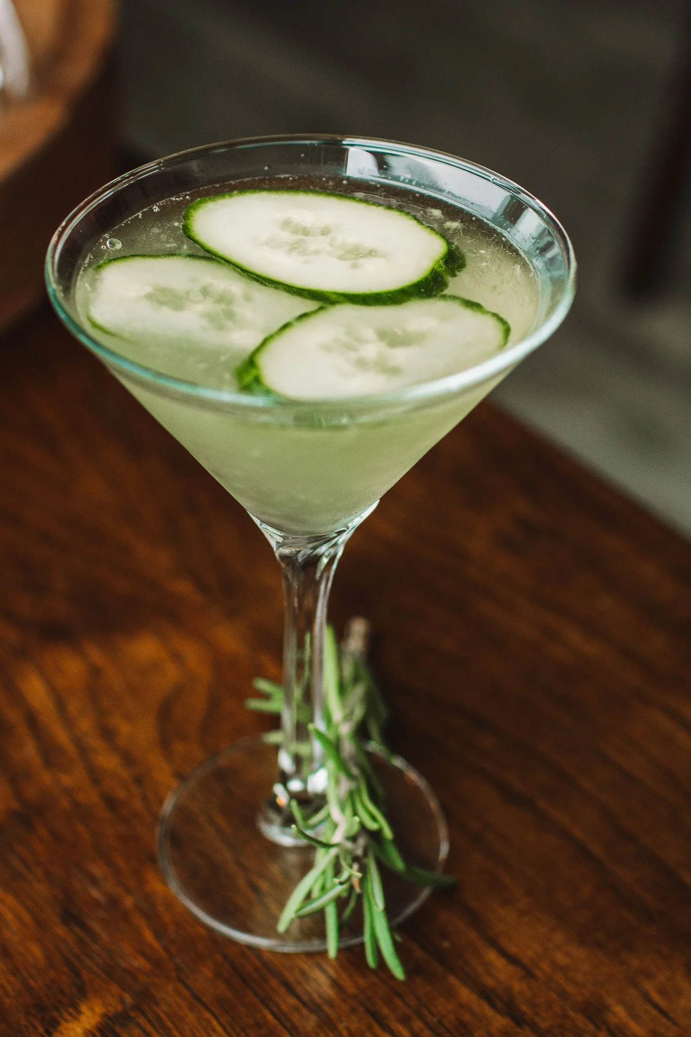 Cucumber Sake-Tini