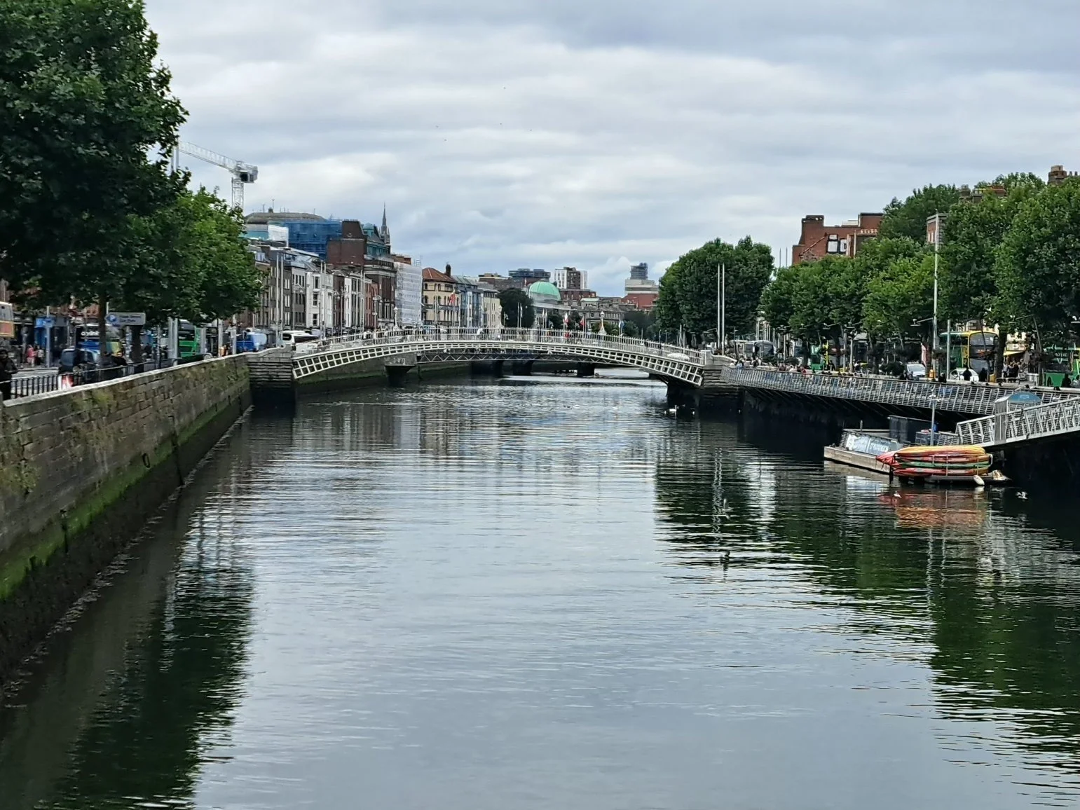 Culinary Adventures: Ireland!
We set out on foot for a secret food tour of Dublin. We began learning how to make a proper Irish coffee. Second stop was a breakfast bap of white and black sausage on a bun with Ballymaloe relish. Third stop was a sampl