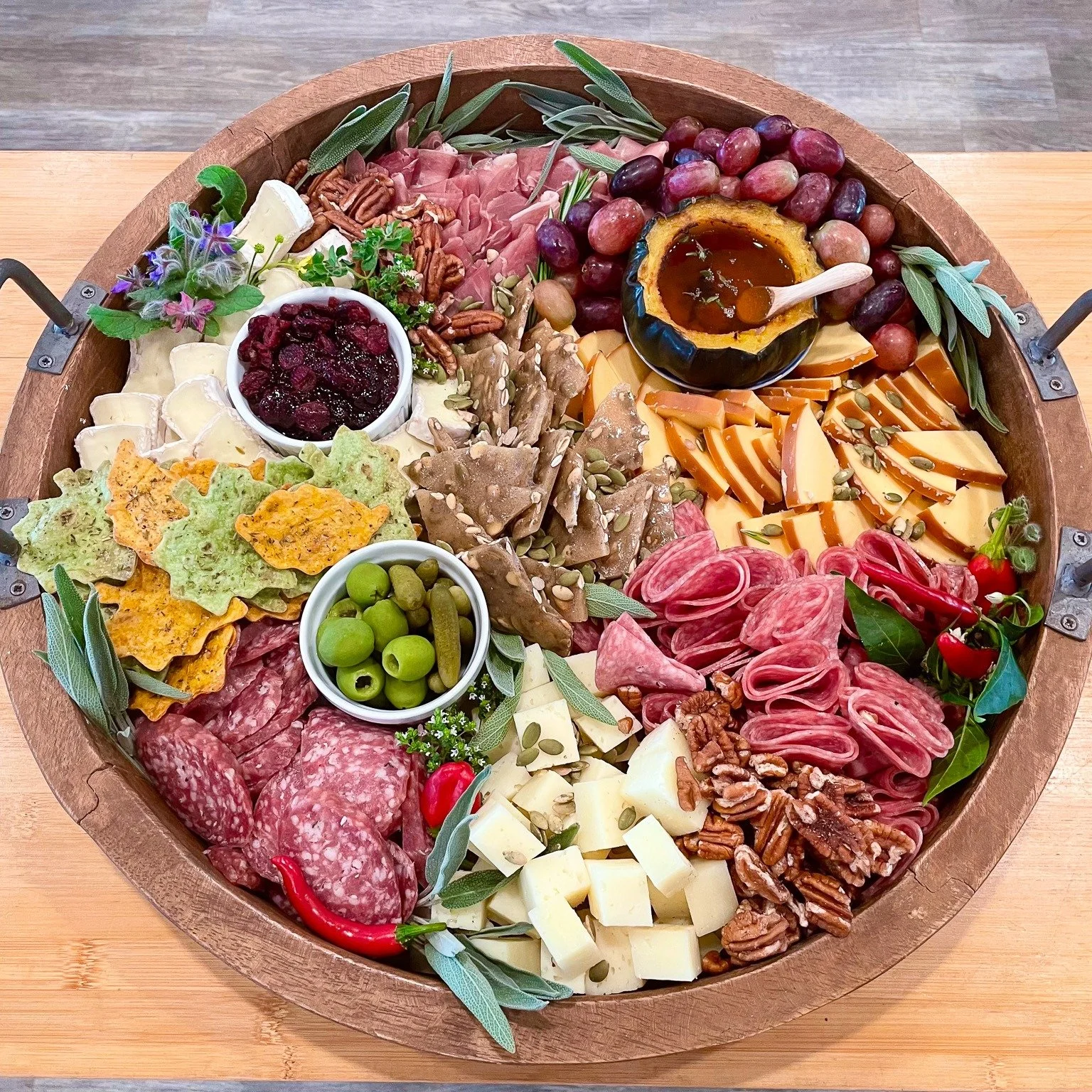 🧀✨ THE ART OF CHARCUTERIE BOARDS ✨🍇
Want to turn a simple spread into the star of your holiday table?

📅 Thursday, November 5
⏰ 6:00&ndash;8:00 PM
📍 No Thyme To Cook | Solomons Island

You&rsquo;ll learn how to perfectly combine meats, cheeses, c