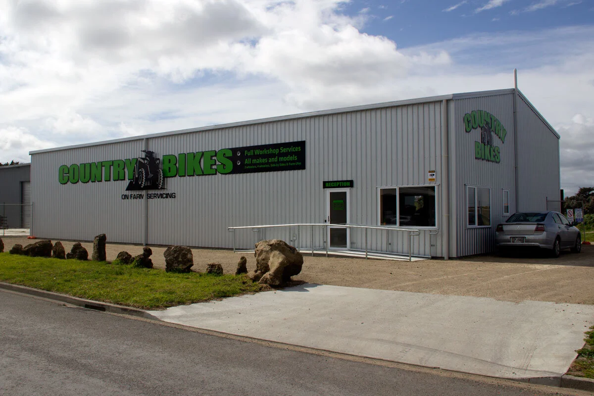 New Country Bikes Workshop Open For Business!