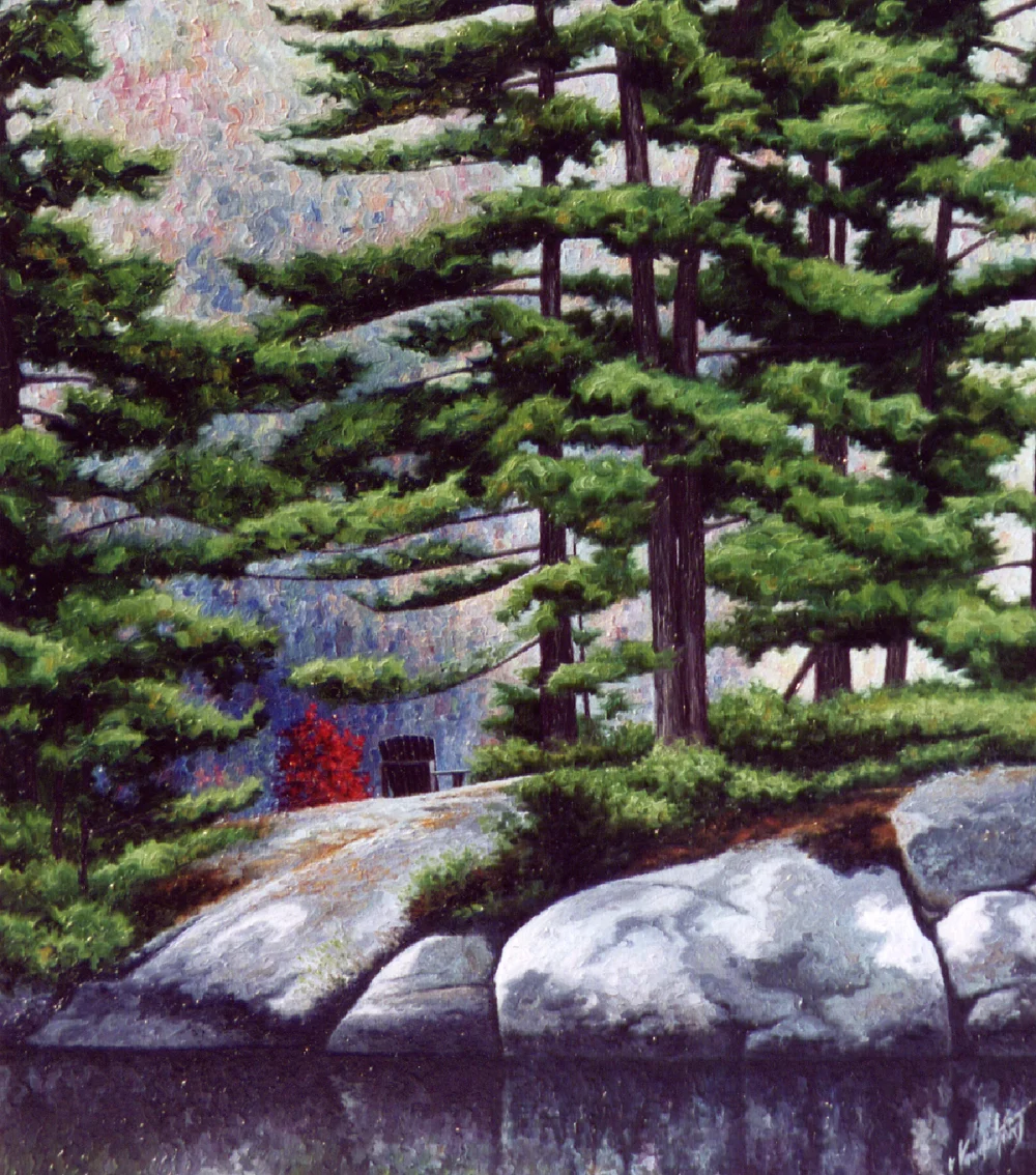 WHITE PINES - Lake Joseph, Muskoka SOLD - Private Collection