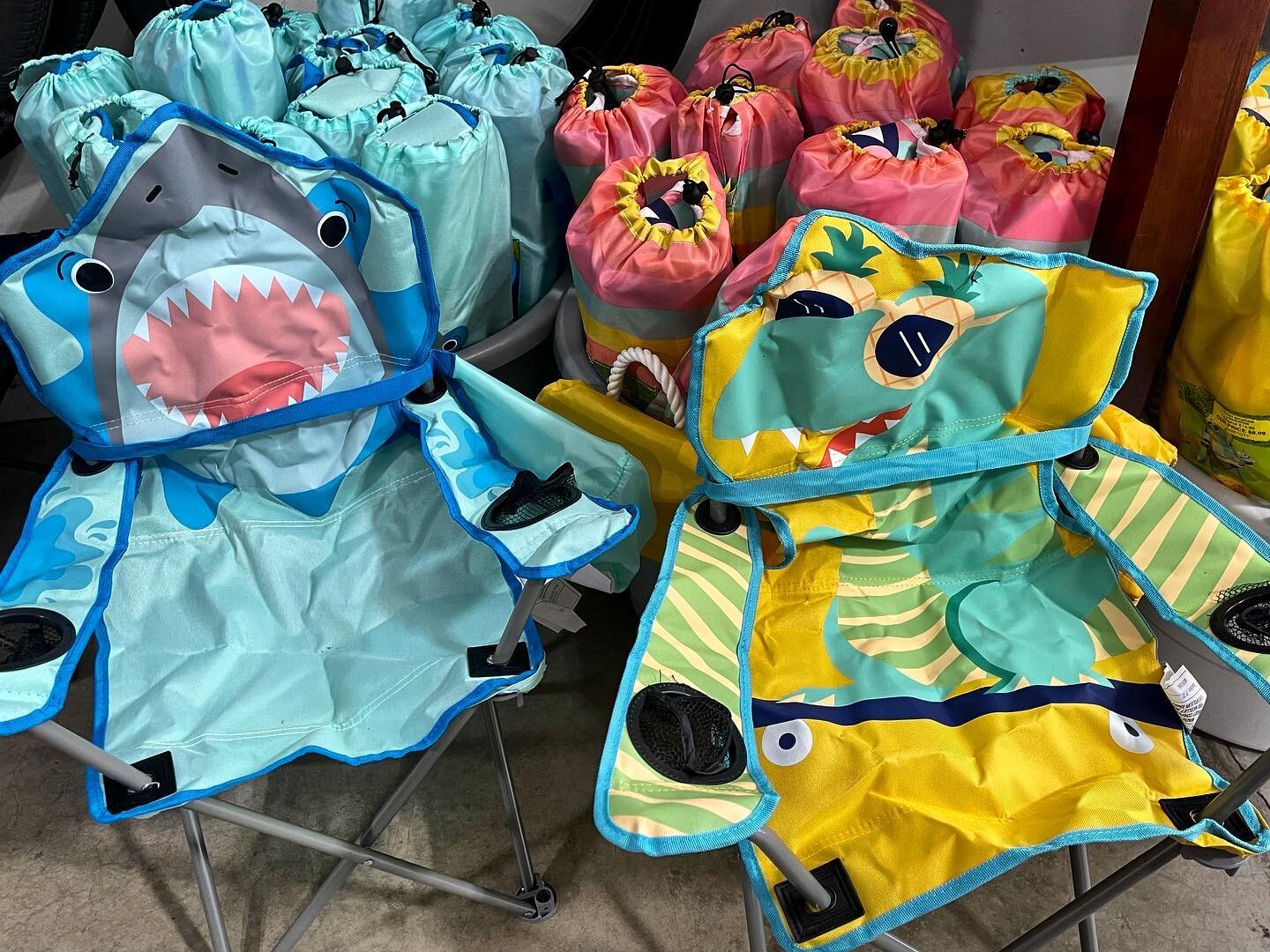 Kids beach chairs just hit the floor&hellip;. Come on in and see what else the RML crew has put out this week!!!
