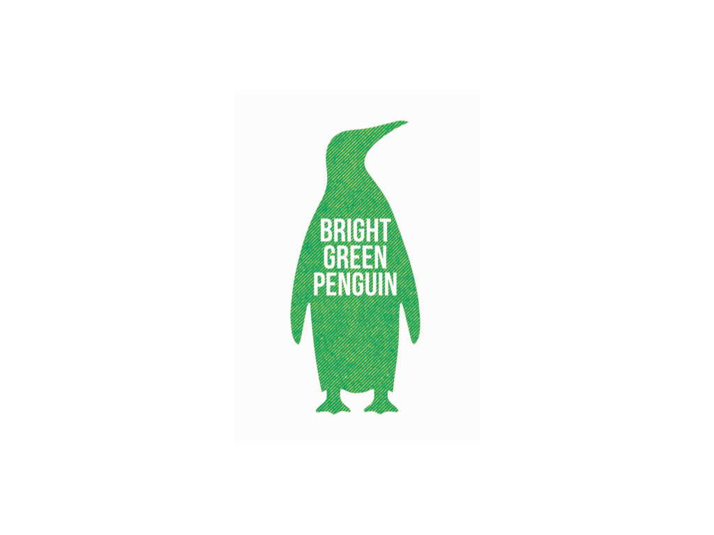 Bright Green Penguin