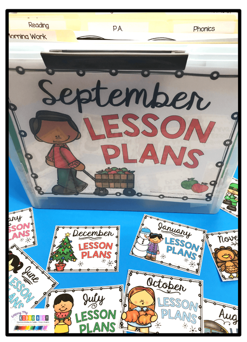 FREE Monthly Organizing Posters — Keeping My Kiddo Busy