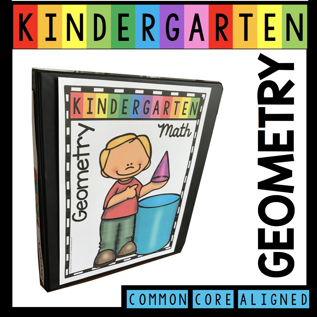 Kindergarten Geometry Unit - FREEBIES