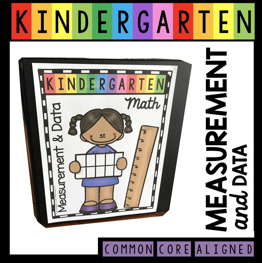 Measurement and Data Kindergarten Math Unit - FREEBIES
