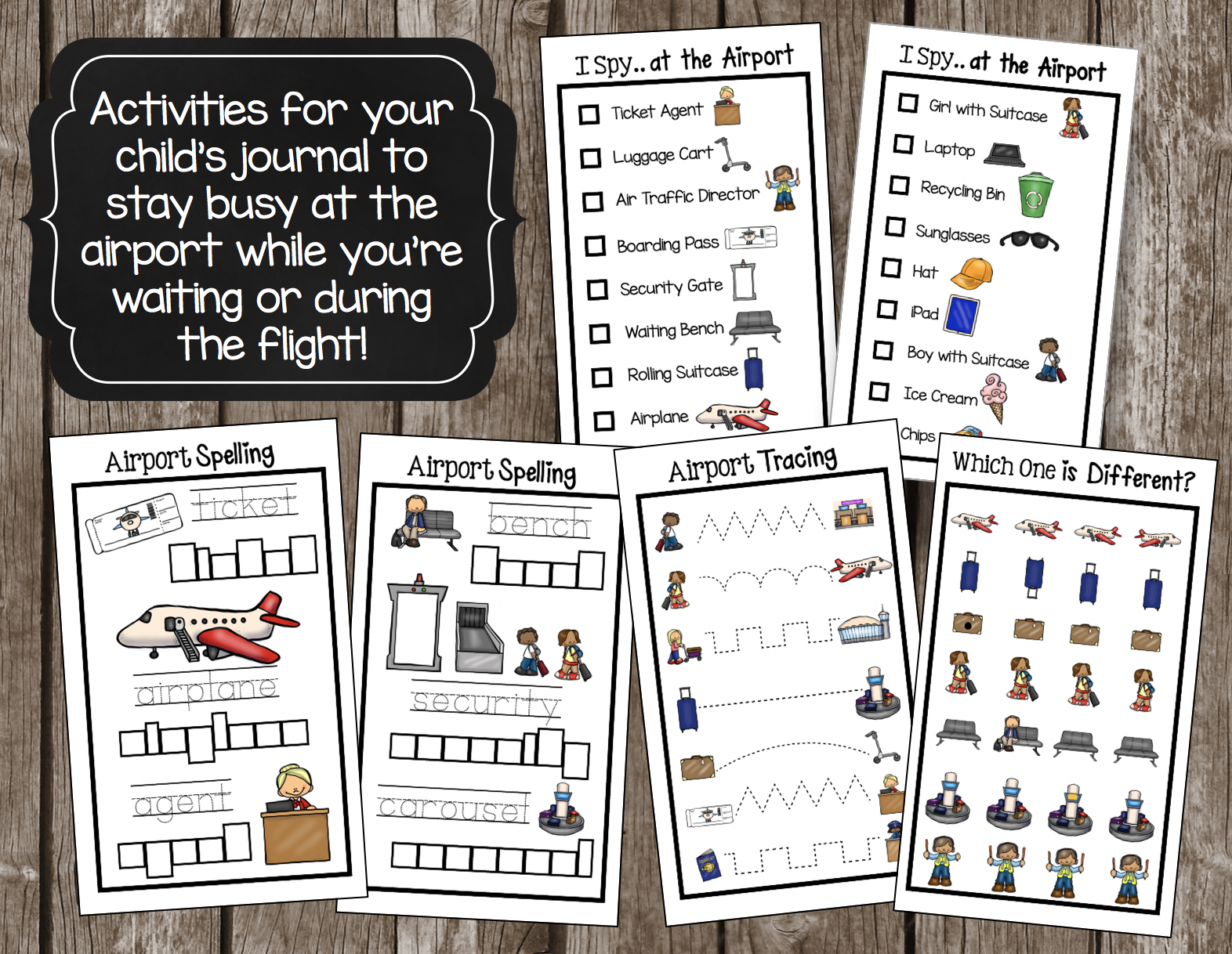 Airplane Activities for Kids with Free Printables - Every Star Is Different