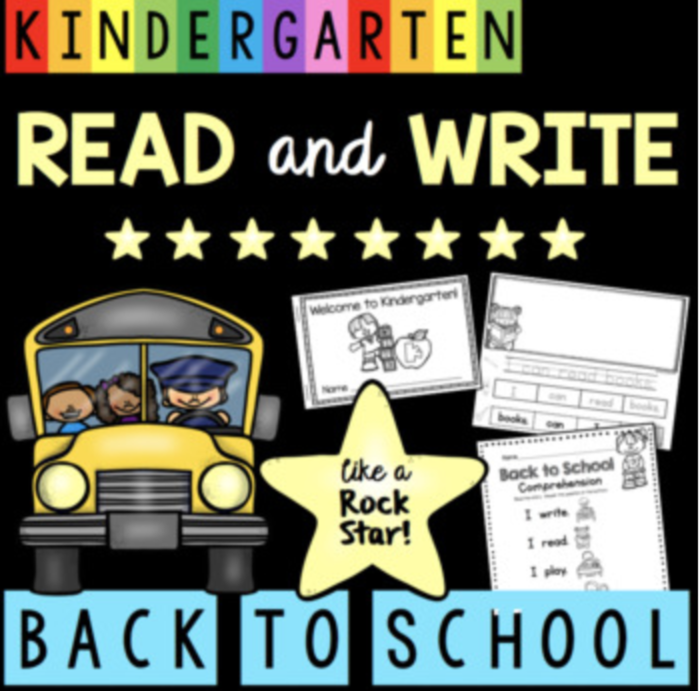 Reading and Writing - Back to School in Kindergarten - FREE Week!