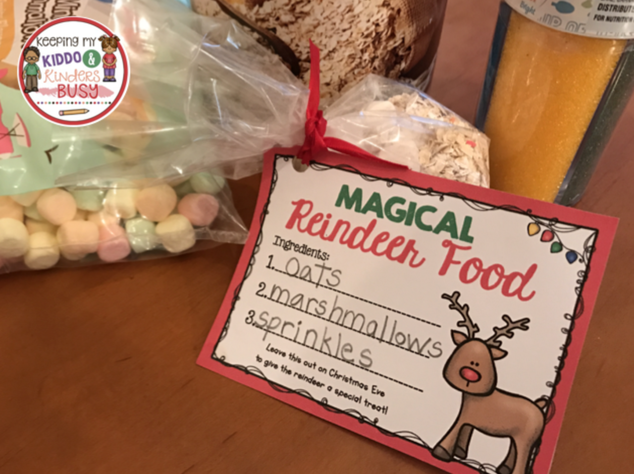 Magical Reindeer Food FREEBIE