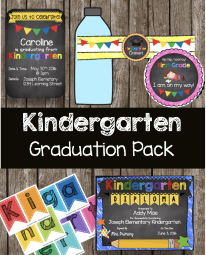 Kindergarten Graduation {FREEBIE}