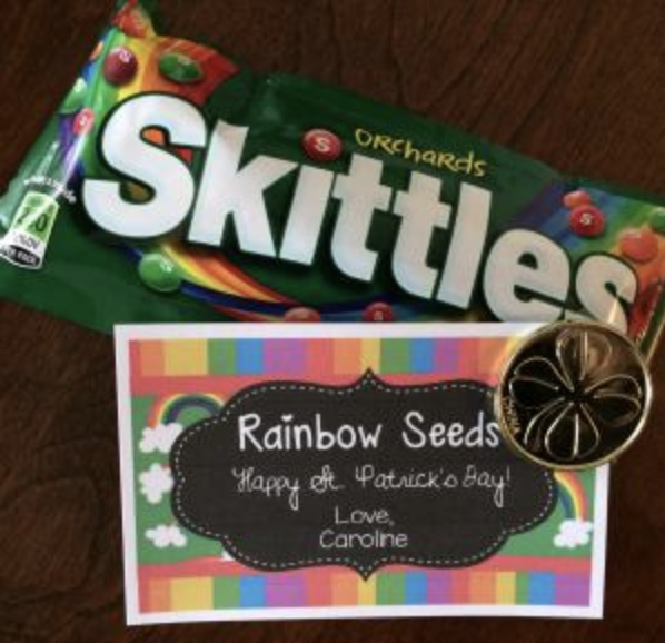 Rainbow Seeds - St. Patrick's Day Fun!