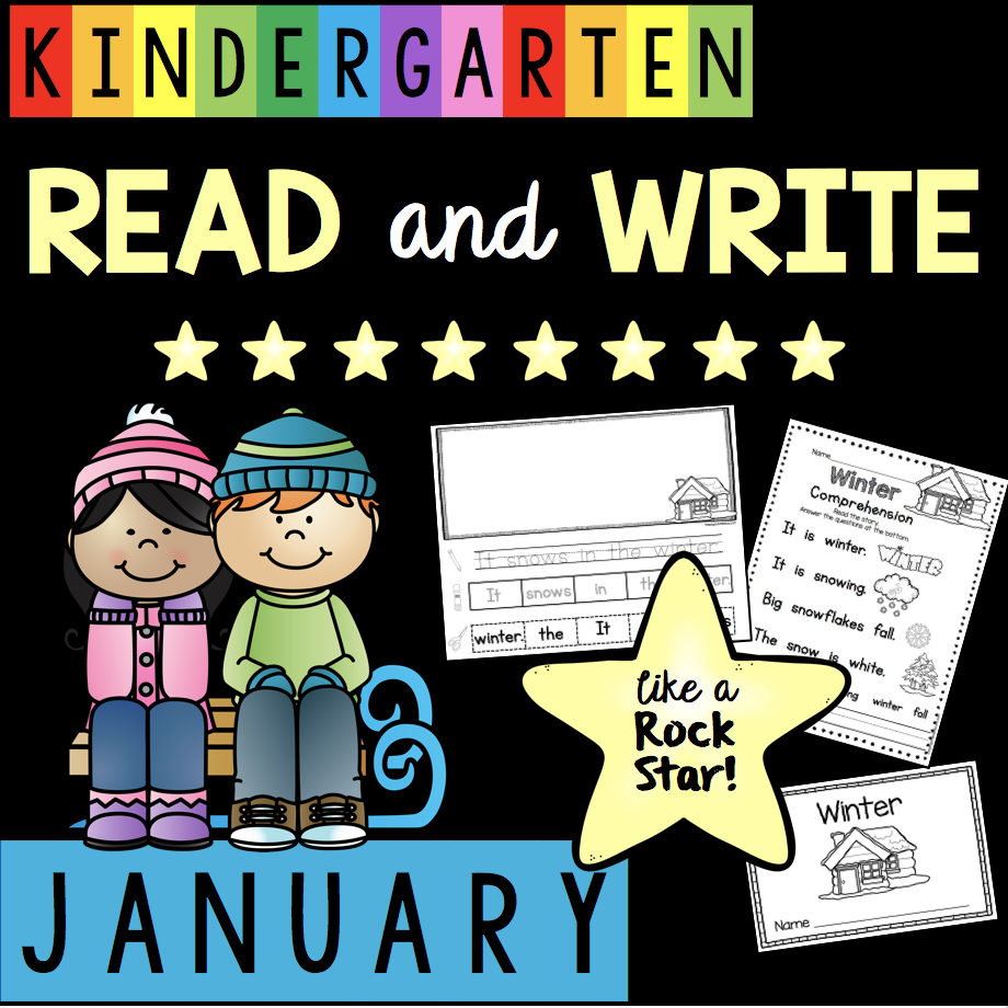 Reading and Writing in January - FREE COMPREHENSION ACTIVITY