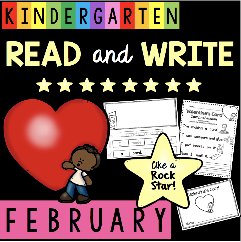 February Reading and Writing - COMPREHENSION FREEBIE