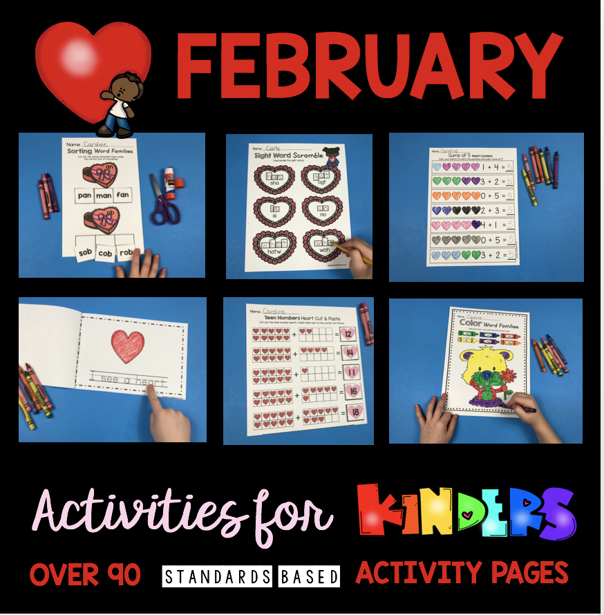 February Math &amp; ELA Pack - FREEBIES