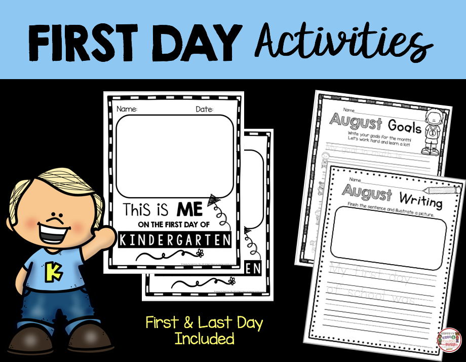 Kindergarten in August - FREEBIES — Keeping My Kiddo Busy