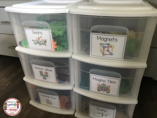 playroom toy bins free labels