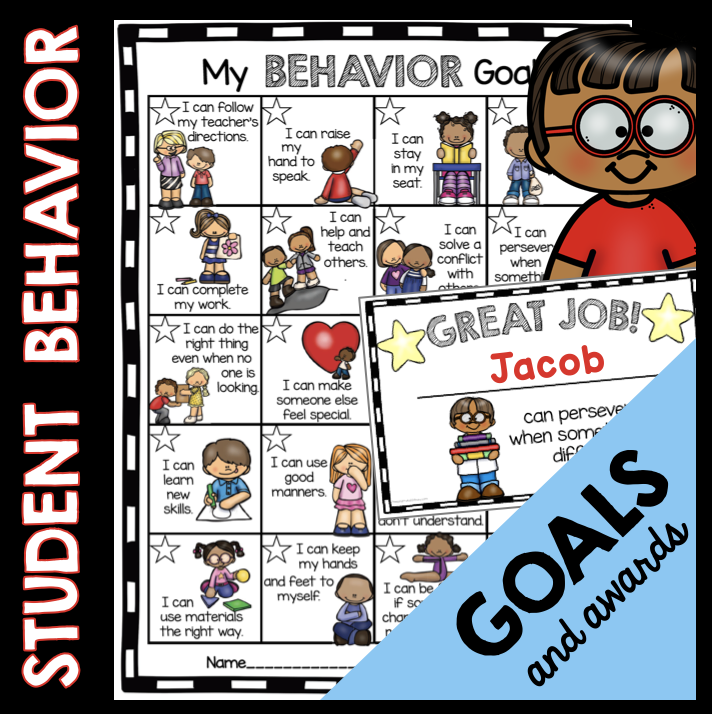 Student Behavior Goal Setting Kit 
