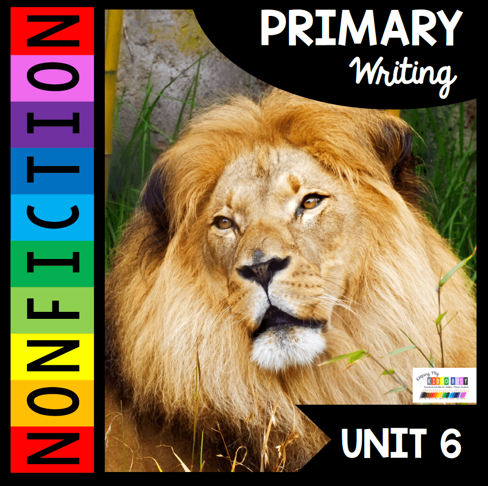 Non-Fiction Writing Unit FREEBIE