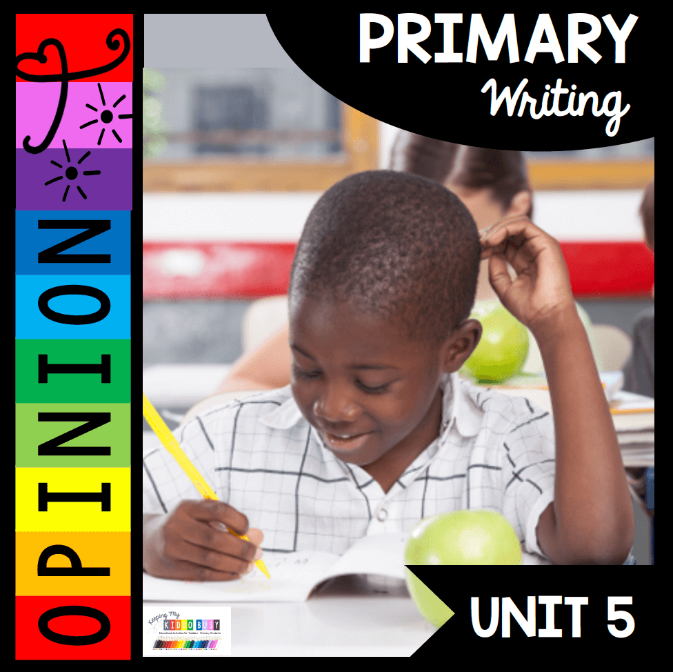 Opinion Writing - Unit 5 - FREE ACTIVITY