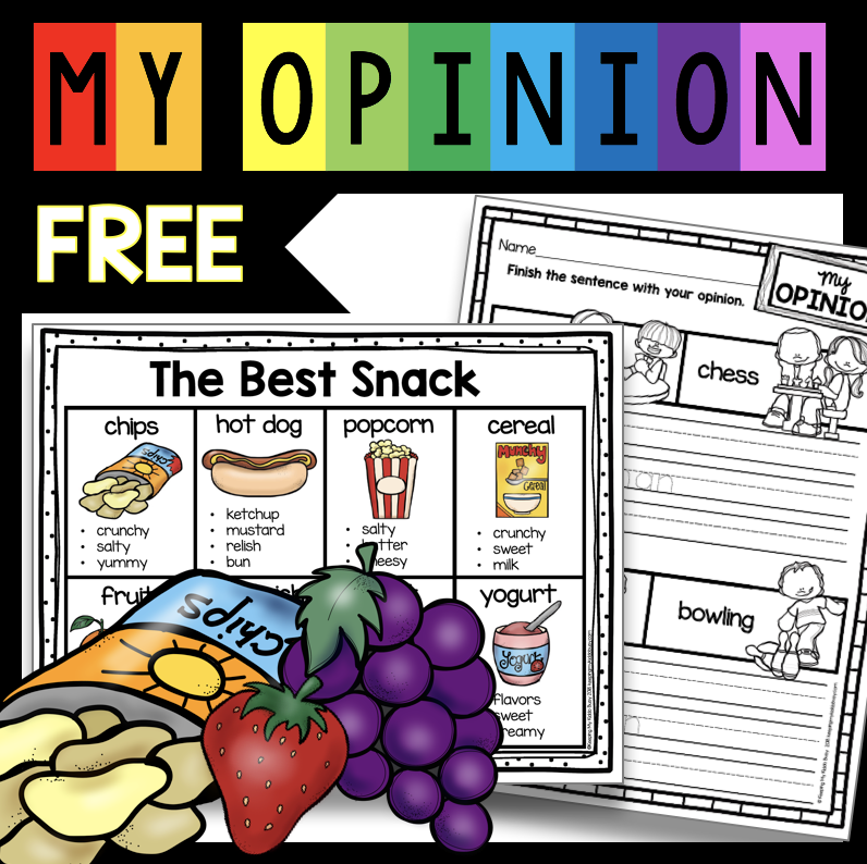opinion writing unit 5 free activity keeping my kiddo busy