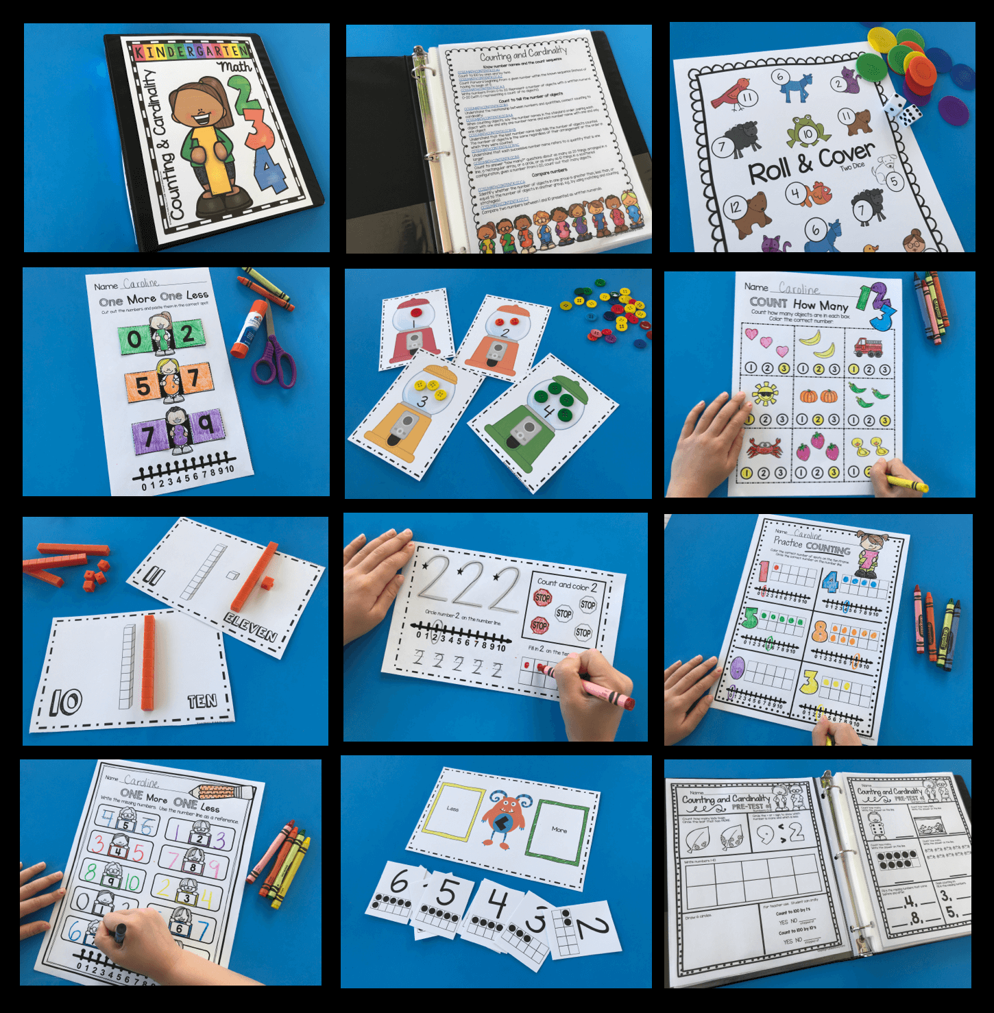 Kindergarten Math Help for Standardized Tests - Beginning Counting