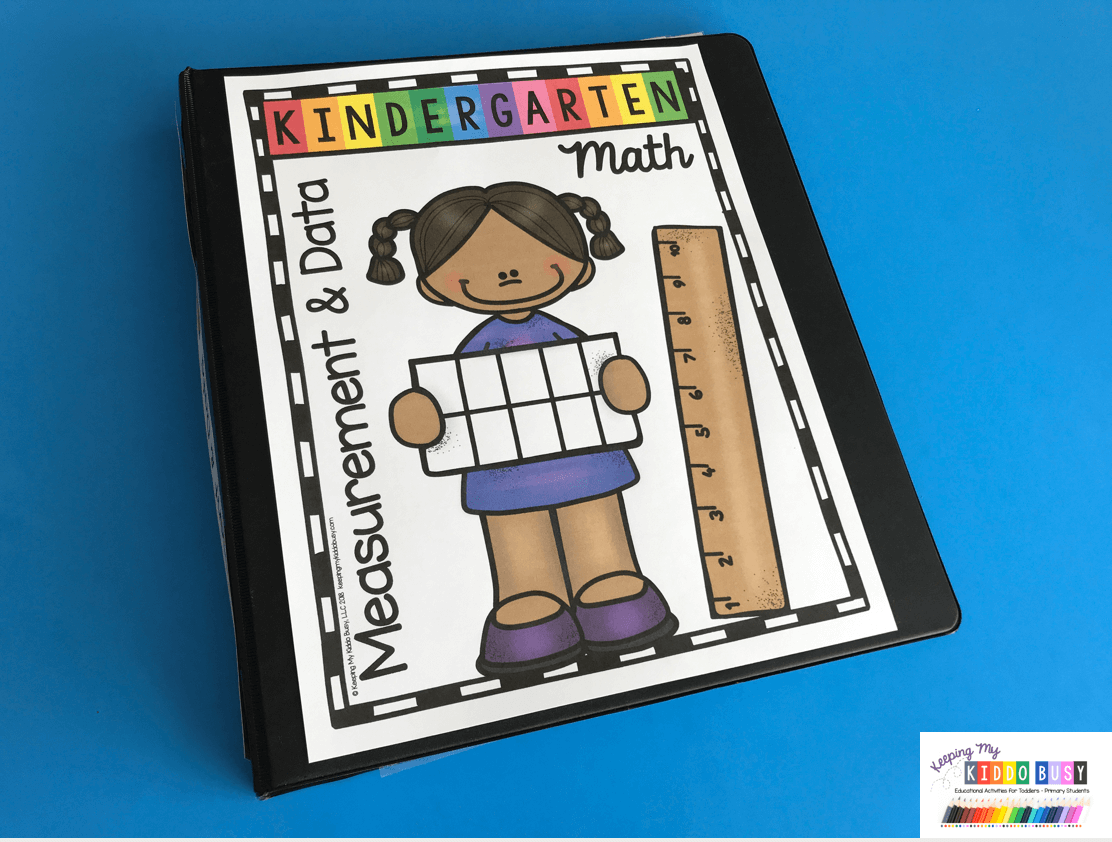 Measurement and Data Kindergarten Math Unit - FREEBIES — Keeping My ...