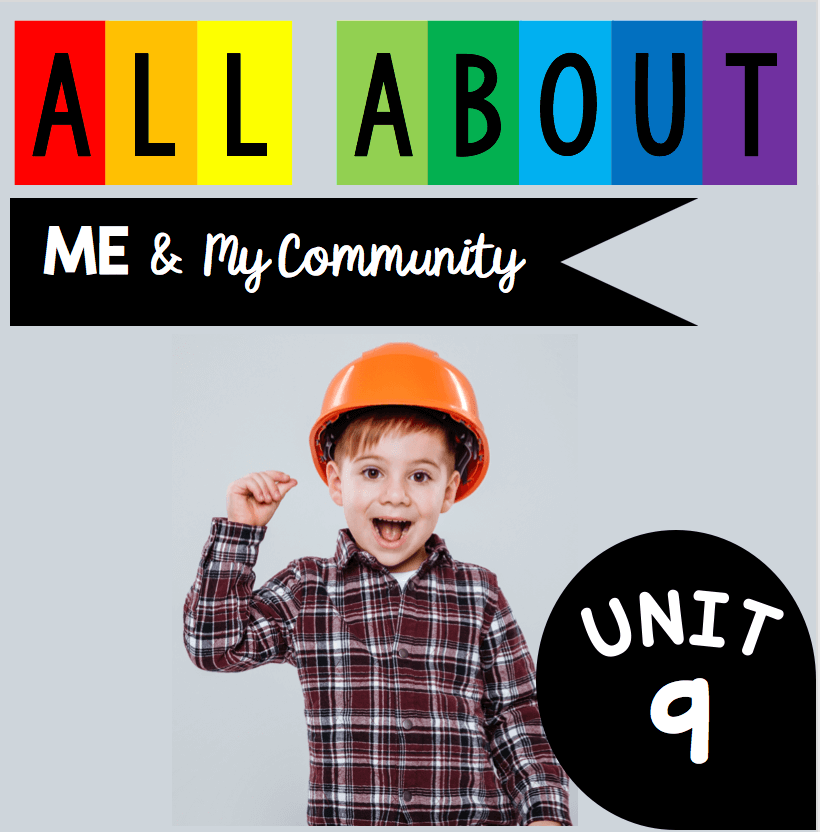 All About Me and My Community - FREEBIES