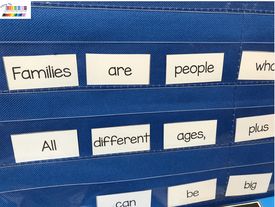 family poem kids printable worksheet