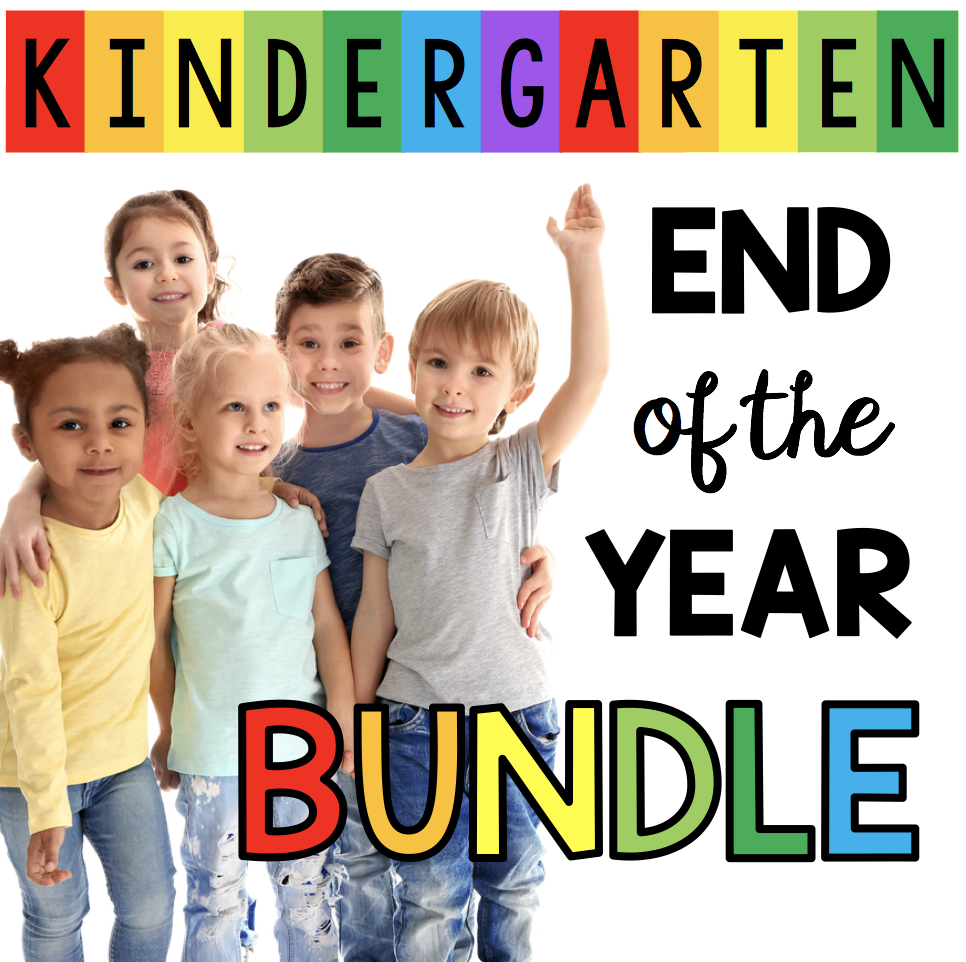 End of the School Year in Kindergarten - FREE PRINTABLES