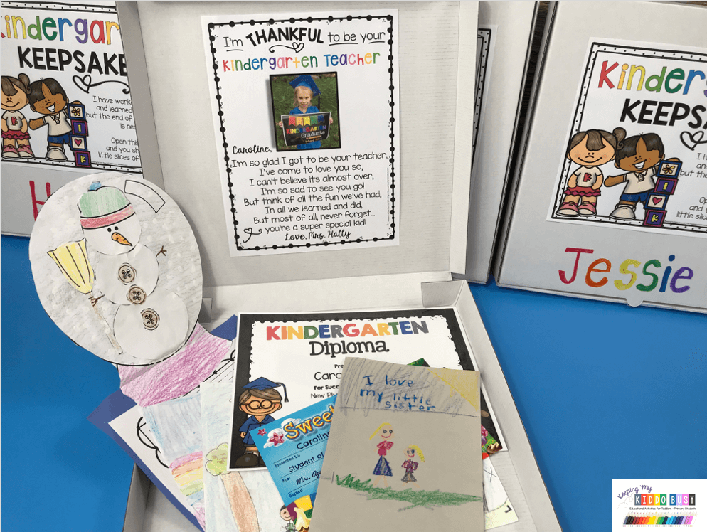 kindergarten end of the year free printables