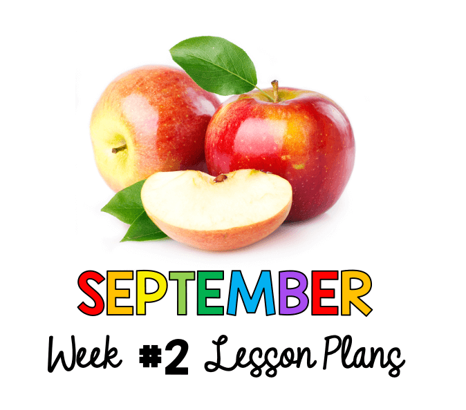 September in Kindergarten - Week 2 Round Up