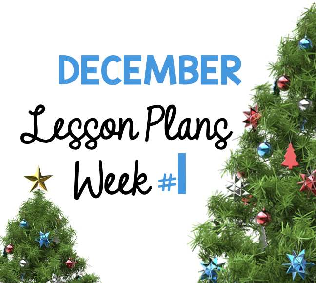 December Week 1 in Kindergarten - Christmas in Germany