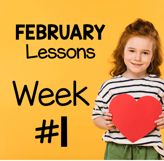 February Week 1 Lessons - FREE President's Day activities