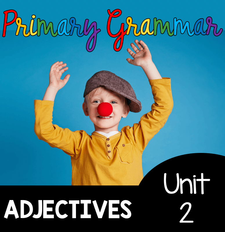 Primary Grammar ADJECTIVES - with free activities!