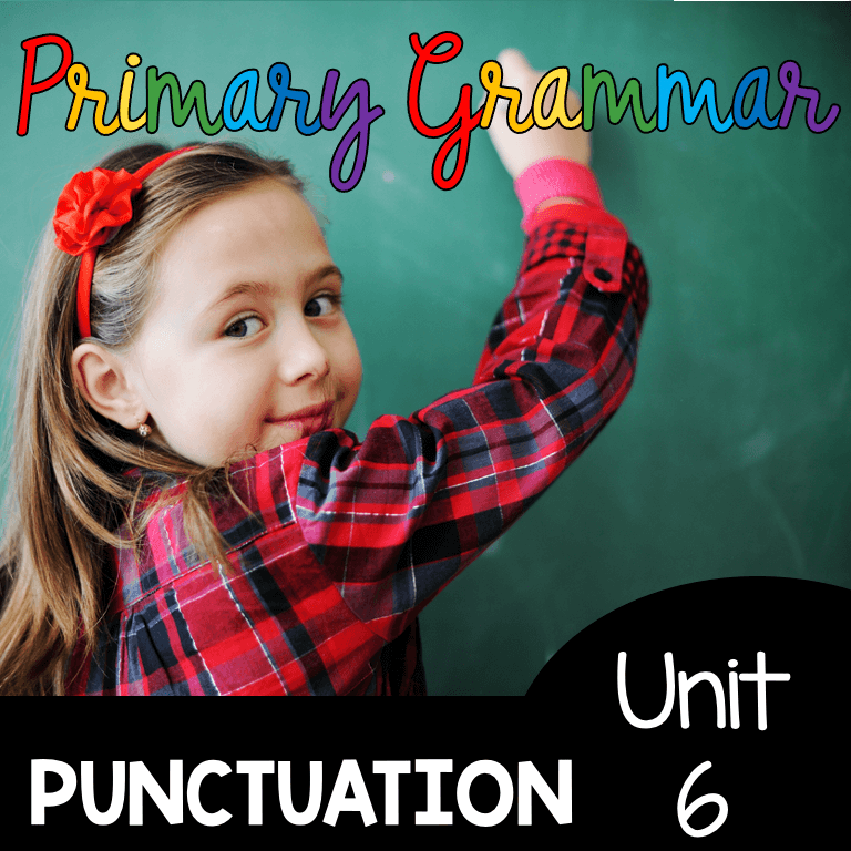 Primary Grammar - How to teach students correct punctuation FREEBIES