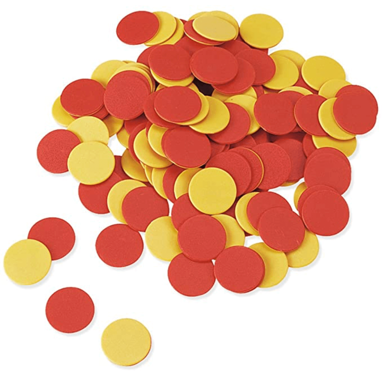 TWO COLOR COUNTING CHIPS
