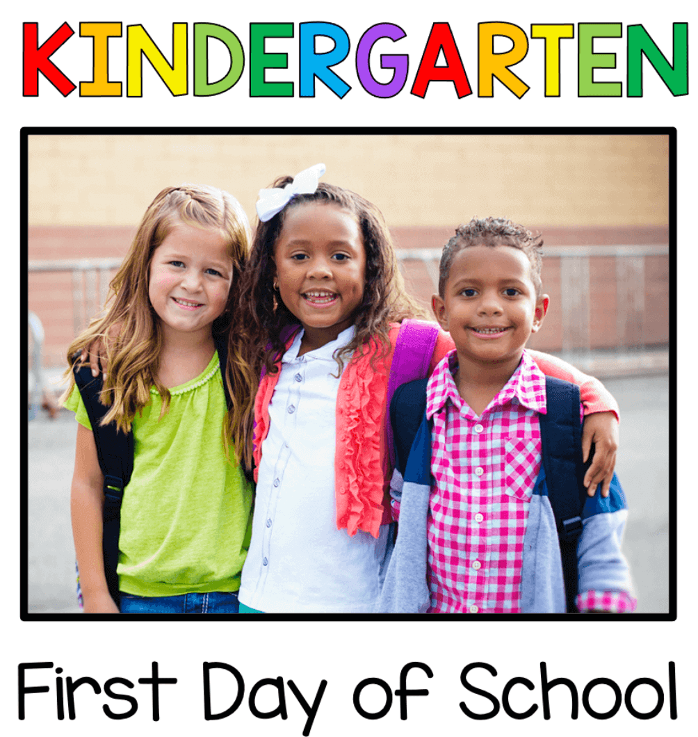 First Week in Kindergarten — Keeping My Kiddo Busy