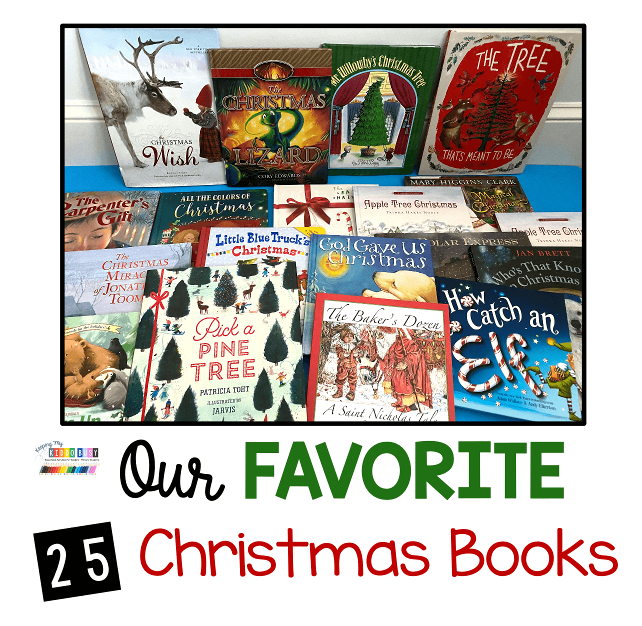 Favorite Christmas Read Aloud Books FREE ACTIVITIES