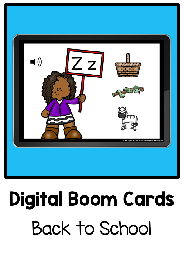  Digital Boom Cards kindergarten free 