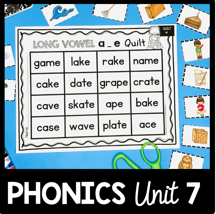 Unit 7: CVCe Long Vowels