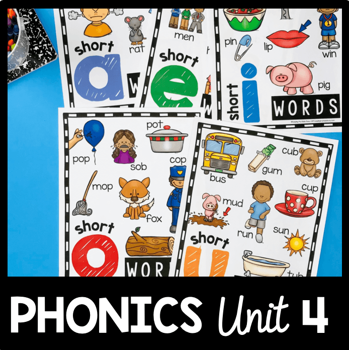 Unit 4: CVC Words + Word Families