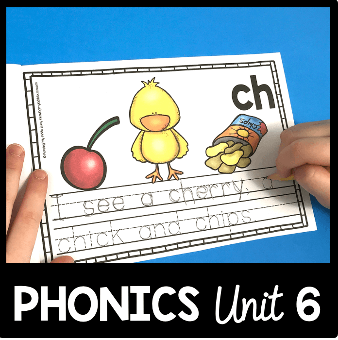 Digraphs - Phonics Unit 6 - FREEBIE